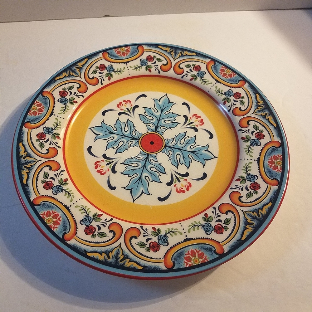 Euro Ceramica Zanzibar 8 1/2 Inch Salad Plate